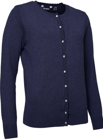 Abacus Sportswear Ellerston Women's Golf Cardigan - Navy