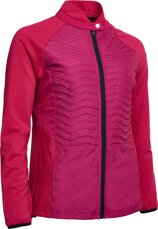 Abacus Sportswear Troon Hybrid Women's Golf Jacket - Cyclamen