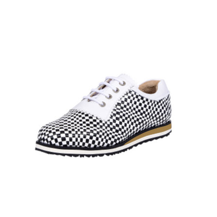 Aerogreen Cesena Women's Golf Shoes - Black/White - FINAL SALE - Size 6 & 11
