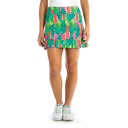 TZU TZU Sport Samba Women's Golf Skirt Havana