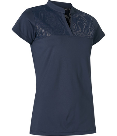 Abacus Sportswear Lisa Cup Sleeve Women's Golf Polo - Navy