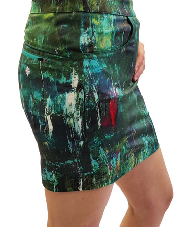 Famara Straight 18" Golf Skort - Pause And Reflect