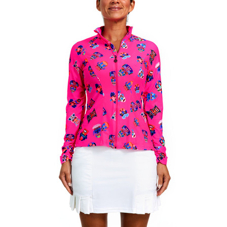 TZU TZU Sasha Women's Golf Jacket - Tribal