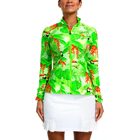 TZU TZU Sasha Women's Golf Jacket - Toucan Jan