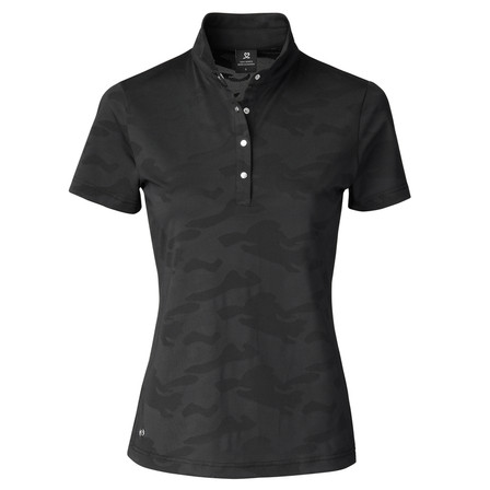 Daily Sports Jess Short Sleeve Polo Shirt - Black 