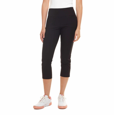 Swing Control Basic Core Slim Women's Golf Pants - Stone