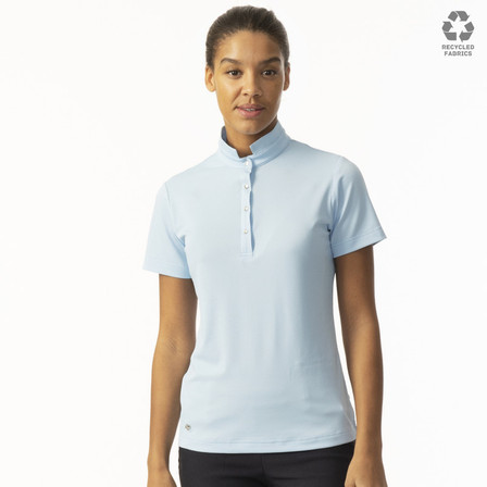 Daily Sports Nance Short Sleeve Woman's Polo Shirt - Skylight Blue