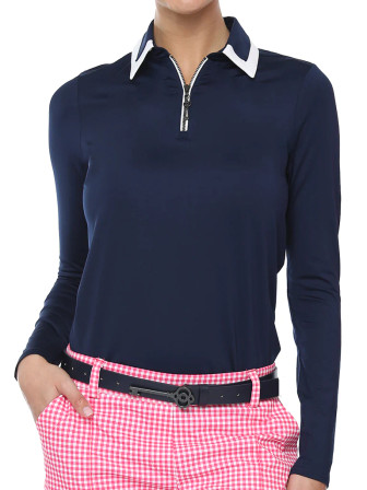 Belyn Key Birdie Women's Golf Long Sleeve - Ink