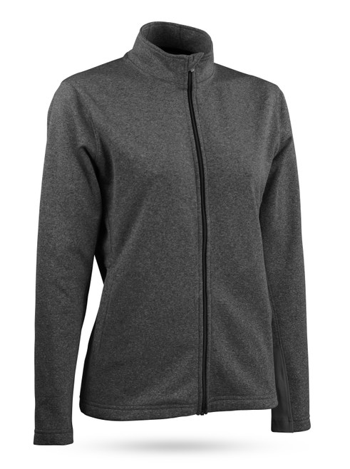 Heathered Fleece Pullover - Ladies