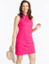 Kinona Twist and Shout Sleeveless Woman Golf Dress - Preppy Pink