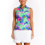 TZU TZU Allie Women's Golf Top - Botanical