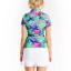 TZU TZU Lucy Women's Golf Top - Botanical