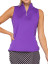 Belyn Key Bk Mock Sleeveless Women's Golf Shirt - Orchid - FINAL SALE