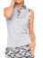 Belyn Key Action Sleeeveless Women's Golf Shirt - Dove/grey Scale Camo