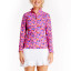 TZU TZU Sport Sara Women's Golf Top  - Tickle Me Pink