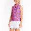 TZU TZU Sport Bella Women's Golf Top  - Tickle Me Pink