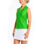 TZU TZU Sport Zoey Women's Golf Top  - Grasshopper