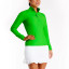 TZU TZU Sport Sara Women's Golf Top  - Grasshopper