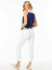 Belyn Key Commuter Crop Women's Golf Pant -  Chalk