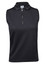 Daily Sports Macy Black Sleeveless Polo