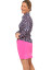 Belyn Key Ruffle Women's Golf Skirt -  Hot Pink