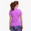EPNY Zip Mock Polo Women's Golf ShortSleeves - Veri Violet