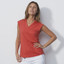 Daily Sports Anzio Mandarine Sleeveless Woman's Polo Shirt - Pink