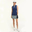 EPNY Mandarin Collar Polo Women's Golf Sleeveless - Inky Multi