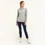 EPNY Long Sleeve Boucle Blocked Pullover - Reflections