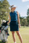 Abacus Sportswear Cherry Women's Golf  Sleeveless Shirt - Peacock Blue