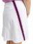 Abacus Sportswear Brook Stripe Women's Golf Skort - White Iris