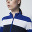 Daily Sports Color Blocking Spectrum Long Sleeve Top - Blue