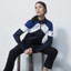 Daily Sports Color Blocking Performance Woman's Jacket - Navy