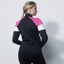 Daily Sports Color Blocking Woman's Jacket - Black