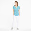 Puma Women's Cloudspun Coast Short Sleeve Golf Polo -  Dusty Aqua