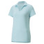 Puma Women's Cloudspun Coast Short Sleeve Golf Polo -  Light Aqua