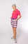 Famara Pull On Harlequin Golf Skort - Flamenco