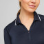 Puma Women's You V Long Sleeve Golf Polo - Navy Blazer Heather