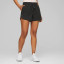 Puma Women's Vented Solid Golf Shorts - Puma Black