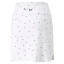 Puma Women's PWR Mesh Volition Stars Golf Skirt - Bright White / Navy Blazer