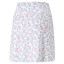 Puma Women's PWR Mesh Microfloral  Golf Skirt - Bright White