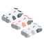 Puma Women's Essential Low Cut 3 Pair Pack Golf Socks - Bright White / Pureed Pumpkin