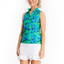 TZU TZU Bella Women's Golf Top - Trippy Typhoon