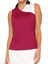 Belyn Key Malibu Sleeveless Women's Golf Shirt -  Pomegranate