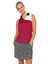 Belyn Key Malibu Sleeveless Women's Golf Shirt -  Pomegranate