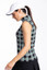 Kinona Bogey Keep It Covered Sleeveless Golf Top - Tartan Plaid