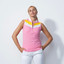 Daily Sports Sleeveless Polo Shirt - Pink Yellow