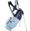 Mountain Mid-stripe 14-way Dual Strap Stand Bag - Frost-navy-red