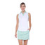 Belyn Key Panel  Women's Golf Skort - Green White