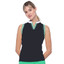 Belyn Key Side Serena Women's Golf Sleeveless - Black White